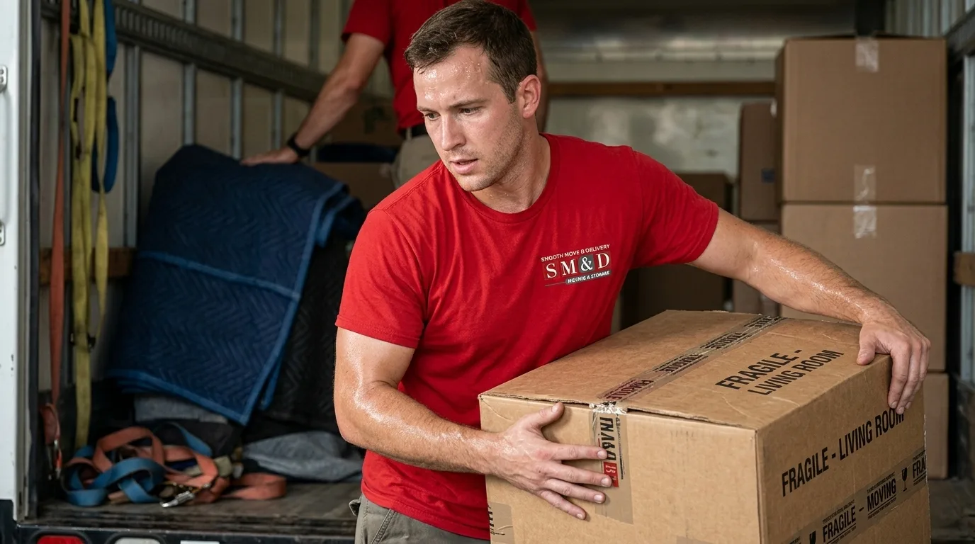Smooth Move & Delivery labor only movers handling loading support.