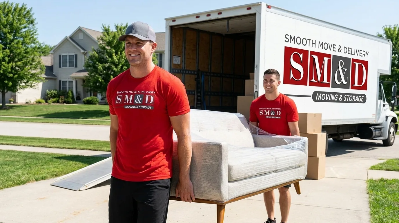 Smooth Move & Delivery local movers completing a nearby CT or NY move.